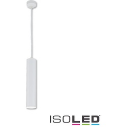 ISOLED Pendelleuchte 300, rund, GU10, exkl. Leuchtmittel, Aluminium, Weiß ISO-114216