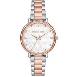Michael Kors Damen Analog Quarz Uhr mit Edelstahl Armband MK4920