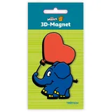 Trötsch Verlag Trötsch Die Maus Magnet Elefant Herzballon Herz Luftballon