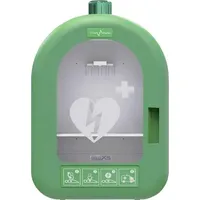 MEDX5 Universal AED-PVC-Innenwandkasten mit akustischem und optischem Alarm, grün DEFI-Wandkasten Innenbereich PVC