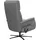 sit&more TV-Sessel Triple Seven Xtra large Polyester 86 x 111 x 86 cm grau mit Kopfteil- & Drehfunktion