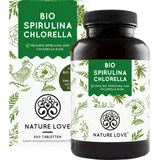 Nature Love Spirulina Chlorella 500 mg Tabletten 500 St.