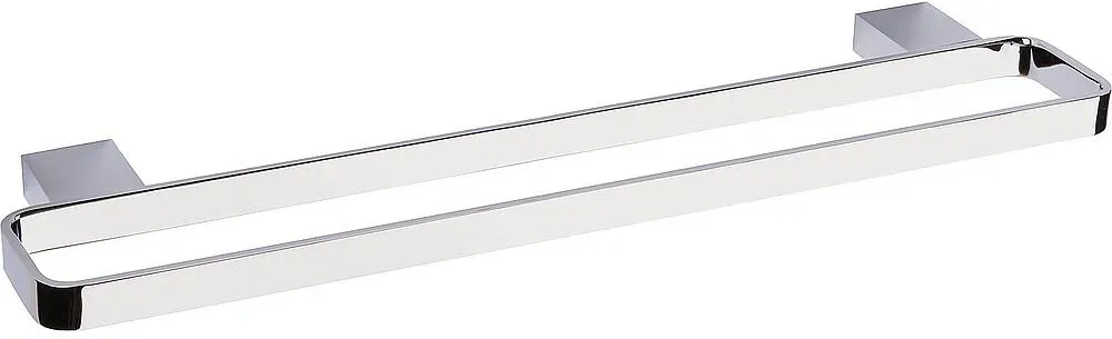 Doppelte Badetuchstange Eivor L=500 mm Zink verchromt Evenes