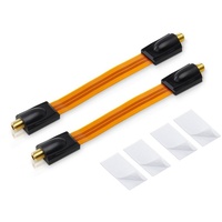 Conecto 2X Premium Fensterdurchführung für SAT Kabel koaxial inkl.