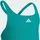 adidas 3-Streifen C-Back Badeanzug Blau 164