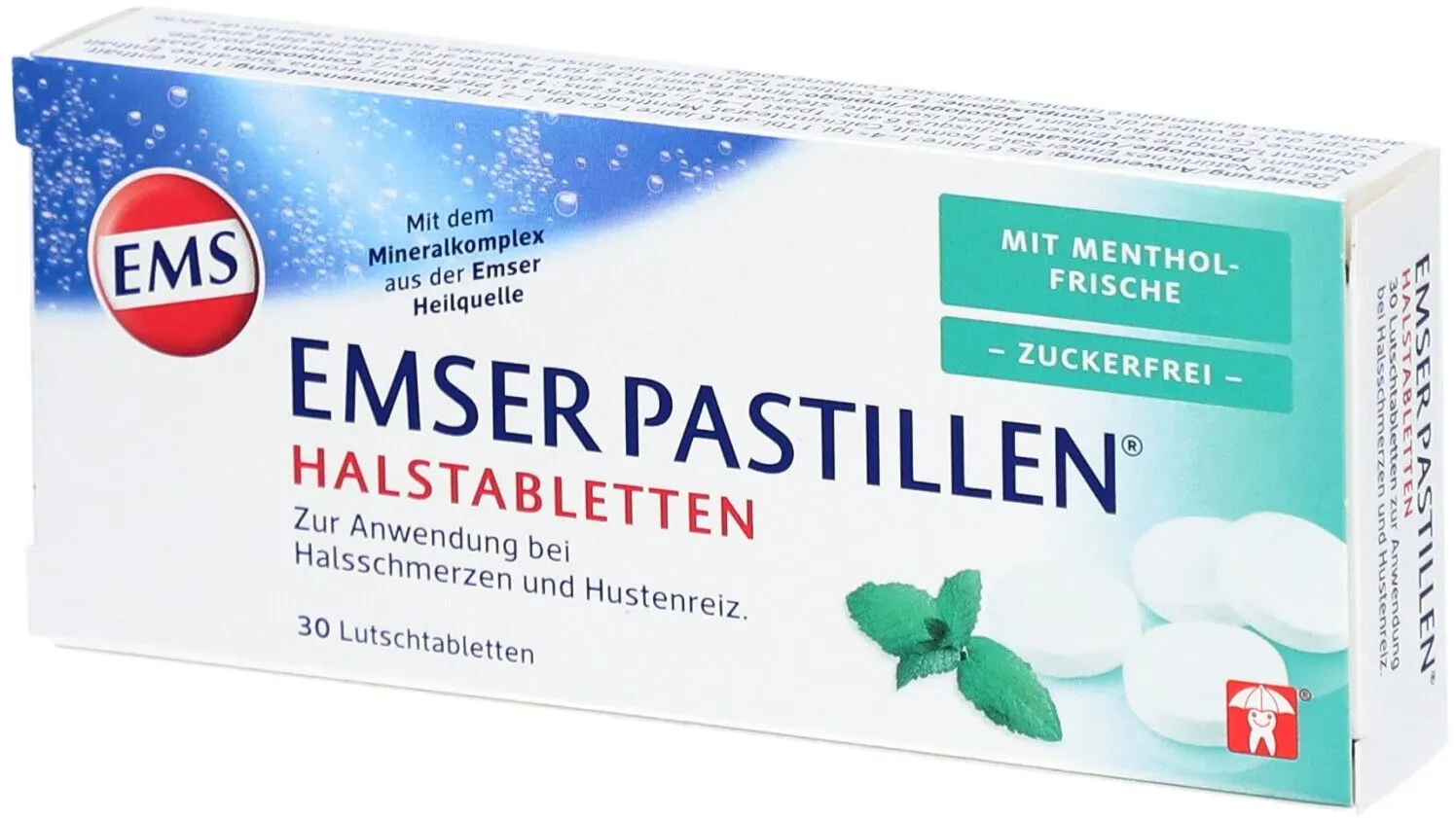 Emser Pastillen zuckerfrei Mentholfrische