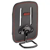 Connex Hammerhalter - Beweglicher Stahlbügel - Mit Gürtelschlitzen - Aus Leder - Robust & Langlebig/Werkzeughalter für den Gürtel/Holster für Hammer/Hammerschlaufe / COX951080