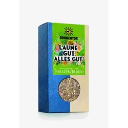 Laune gut, alles gut® Gewürz-Blüten-Zubereitung bio 25 g – Mediterrane Bio-Gewürzmischung