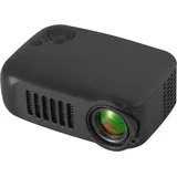 INF Tragbarer Mini Projektor 1080P Unterstützung für Heimkino & Studentenwohnheim - Schwarz