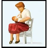 Preiser Stillende Mutter H0 Figur