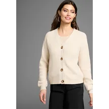 LAURA SCOTT Strickjacke beige 40/42