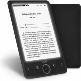 SPC E-Book 6 Dickens Light 2 Black (6", 8 GB, Schwarz), eReader, Schwarz