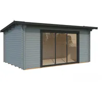 Palmako Gartenhaus Ines 13,7 m2 mit Schiebetür - 44