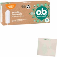 OB Tampon Organic Bio Super (16 St. Packung) + usy Block