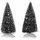 Lemax Bristle Tree, Set von 2, mehrfarbig