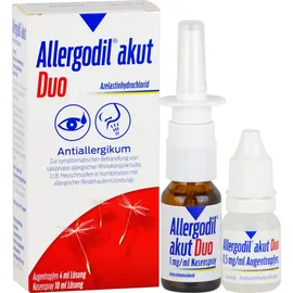 cooper consumer health Allergodil akut Duo 4ml AT akut + Augentropfen