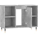 vidaXL Badschrank 80 x 60 x 33 cm Grau