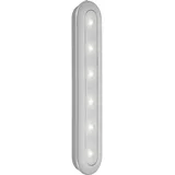 Briloner LED-Push-Light Row 30,5 x 6,3 cm Mobil Silber