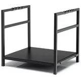 Costway Kaminholzregal 40 x 34 x 36 cm schwary