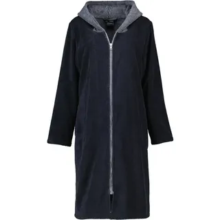CAWÖ Bademäntel Damen Kapuze Zipper 5108 schwarz - 97 S