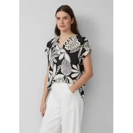 s.Oliver Shirtbluse beige|schwarz M (38)