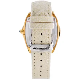 CHRONOTECH Unisex Erwachsene Uhr mit Leder Armband CT7814M-04