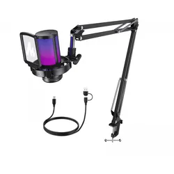 Maono DGM20S Gaming Mikrofon RGB - Schwarz