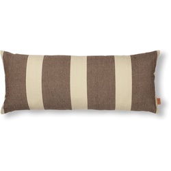Ferm Living - Strand Kissen 72 x 30 cm, braun / beige