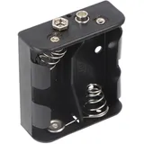goobay Batteriehalter 2x Baby Druckknopfanschluss 62,5 x 55,8 x 23,5 mm