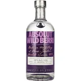 Absolut WILD BERRY Flavored Vodka 38% Vol. 0,7l