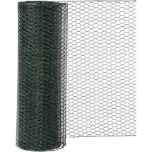 Siena Garden Sechseckgeflecht PVC 25/1000 10 m grün