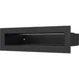 Kamingitter LUFT- Schwarz 6x20 - KRATKI