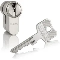 Wilka Profildoppelzylinder 1463 30/70mm NuG beids.Anz.Schlü.3