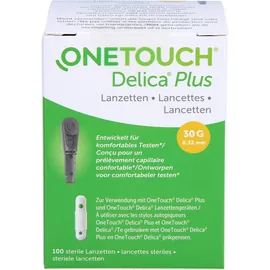 EvivaMed Handelsgesellschaft mbH One Touch Delica Plus Nadellanzetten 30 G 0,32mm