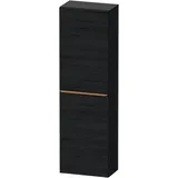 Duravit D-Neo Halbhochschrank 40 x 132 x 24 cm Eiche Schwarz