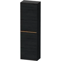 Duravit D-Neo Halbhochschrank 40 x 132 x 24 cm Eiche Schwarz