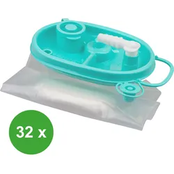32 Serres Absaugbeutel mit Geliermittel 1000 ml