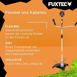 FUXTEC FX-E2MSCSET inkl. 2 x 20 V