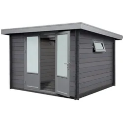 Wolff Finnhaus WPC Gartenhaus Trend C - 28 mm