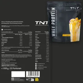 TNT Whey Protein Pfirsich-Maracuja Shake 1000 g