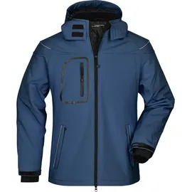 James & Nicholson Men’s Winter Softshell Jacke | navy S