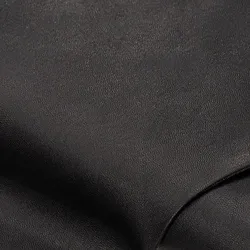 Stretch-Lederimitat, schwarz