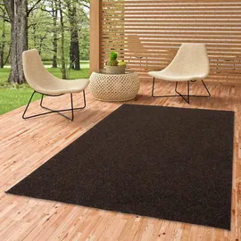 Snapstyle Kunstrasen Rasenteppich mit Noppen Kingston 200 x 300 cm Braun