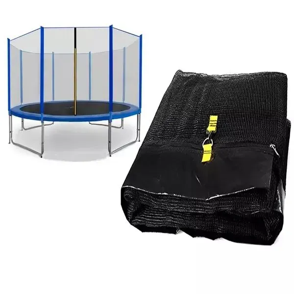 Spartan: Schutznetz für 396 cm Trampolin - 4 Beine, 8 Stangen