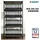 Karat Schwerlastregal Odin 2er Set Traglast bis 875 kg Schwarz 200 x 120 x 60 cm