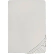 biberna 0077866 Jersey-Elastic 120 x 200 - 130 x 220 cm grau
