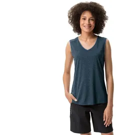 Vaude Essential Top ärmelloses T-Shirt Dark Sea Uni 36