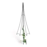 DanDiBo Ambiente DanDiBo Rankhilfe Garten Metall Schwarz Regenschirm Rankgitter Blumen Kletterpflanzen Rosen Bodenstecker Kletterhilfe Blumenhalter Ranksäule