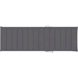 vidaXL Gartenliege Sonnenliege 71 x 30 x 26 cm Grau