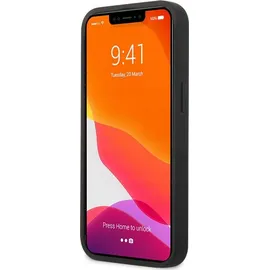 GUESS iPhone 13 Hardcase 4G Big Metal Logo grau